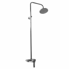 Shower system Accoona A8392-1, one-leaf, with a tropical shower, chrome