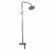 Shower system Accoona A8392-1, one-leaf, with a tropical shower, chrome