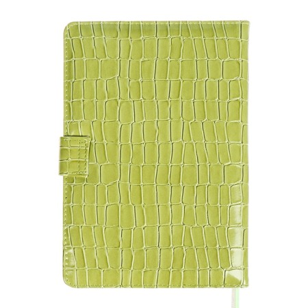 Dated diary of 2025, A5, 168 sheets, DEVENTE. Barbara, a solid cover of leatherette with foam, perforation, liesse, block 70, green-16
