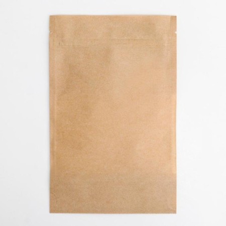 Package package, craft, zip-gl, with a window, 12 (7) x 18.5 cm-3