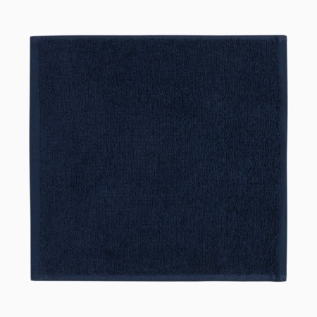 Tainted tange "Ethel" 30x30 cm, dark blue color, 100% cotton, 340 g/m2-1