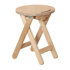 Folding stool, 350x390x445, varnish