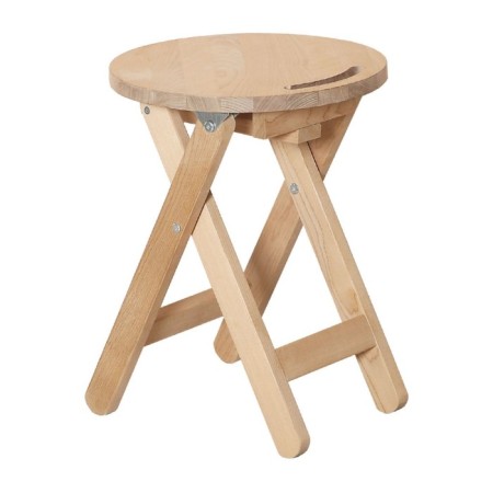 Folding stool, 350x390x445, varnish