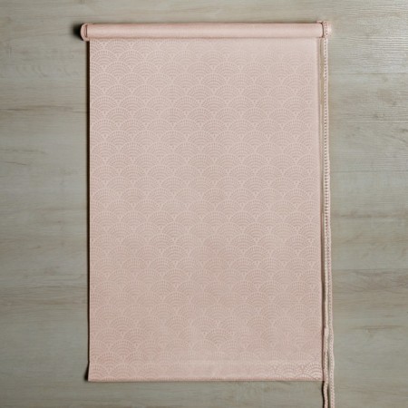Rolled curtain "Dolce Vita", 45 x 160 cm, peach color