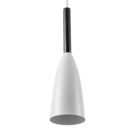 Lamp Bayerlux suspension "drop" 1x40W E27 white 10x10x28-128 cm-1