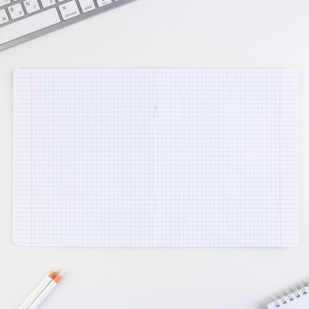 A notebook in a cell of 12 sheets A5, on the paper clip “September 1: gradient”, 5 types of mix, whiteness 96%.-2
