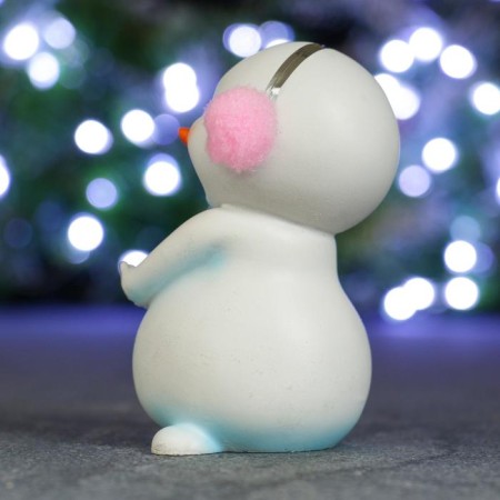 New Year's figure "Sunny Snowman" 8x7x11cm-1