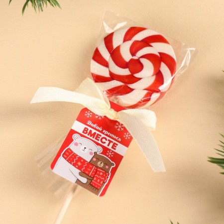 Lollice on the stick "bask together", taste: strawberries, 15 g.-5