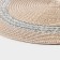 Serving napkin on the table “Oscar”, d = 38 cm, beige color