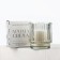 Aromatic candle in a glass "For mood": Vanilla, 7 x 8 cm.
