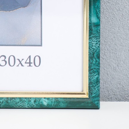 Photo frame Plastic "Gamma" 30x40 cm, malachite-1