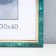 Photo frame Plastic "Gamma" 30x40 cm, malachite