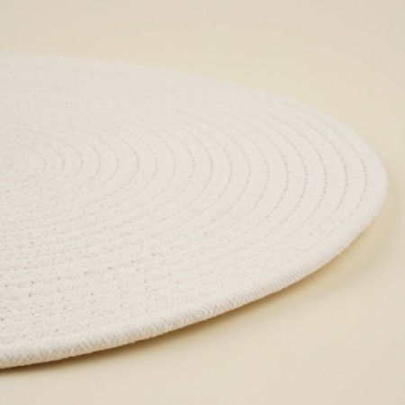 Serving napkin on the Sima-Land Home table, D = 38 cm, white color, cotton-2