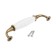 Stylish Cappio Ceramics 003 bracket handle, ceramic 96 mm, bronze