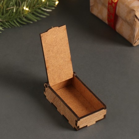 New Year's box "Christmas tree" 7x4x2 cm-1