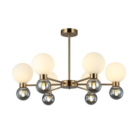 Ceiling light Gerhort G11108/12BRS WT SM, 12x25W, G9, 43x66x66 cm, bronze color