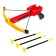 Sports crossbow, shoots with suction cups, with a laser, Mix color