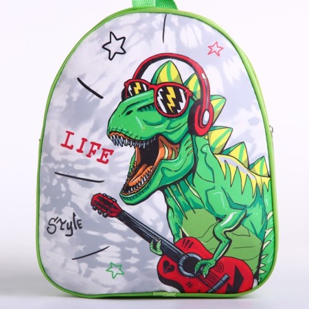 Baby backpack for the boy "Stylish Dino", 30x25 cm-3