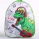 Baby backpack for the boy "Stylish Dino", 30x25 cm