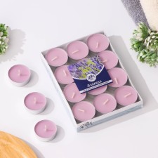 A set of tea candles of aromatic 