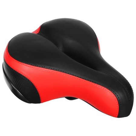 Dream Bike saddle, comfort, red color-1