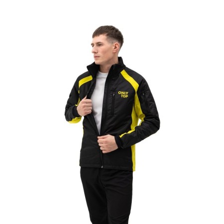 Warmed jacket onlytop, Black/Yellow, p. 52-4