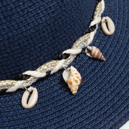 Women's hat minku Blue color, rr 56-58-3