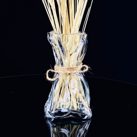 Decorative vase for Lenardi flowers, glass, 19 cm