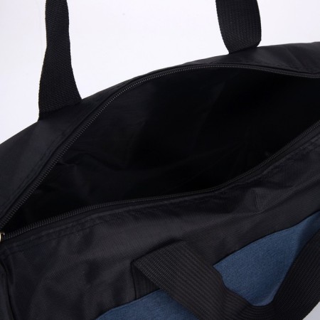Sports bag with lightning, long belt blue color-2
