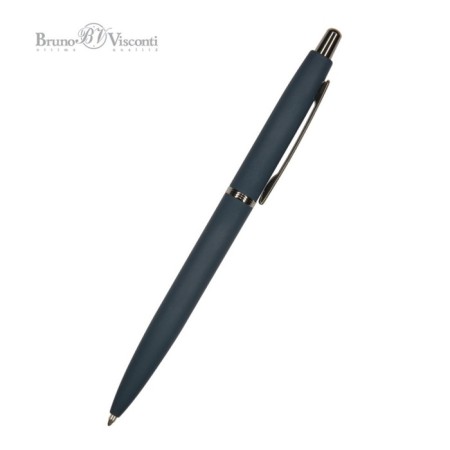 Automatic ball handle, 1.0 mm, BrunovisConti San Remo, blue rod, metal case Soft Touch Dark Sino, in case-2