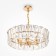 Suspended lamp Maytoni MOD043PL-06G, 6HE14, 60W, 51.7x51.7x66.8 cm, Color Gold