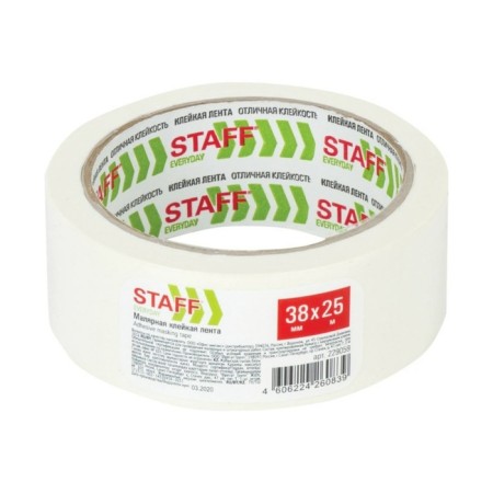 Malar tape Staff 229059, mounted, adhesive, 38 mm x 25 m 25 m-1