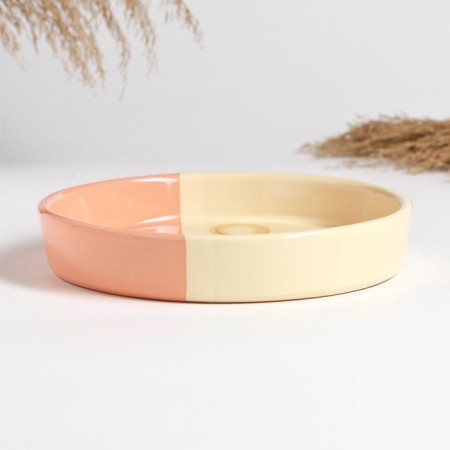 Charisma dish 0.5l / 20x3.5cm, peach kiss-1