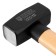 Sledgehammer Denzel 11018, beech handle, 1000 g