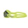 ATEMI M403 swimming glasses, silicone, yellow