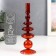 Glass of glass for 1 candle "Morbian" Pink wine 27x8.5x8.5 cm
