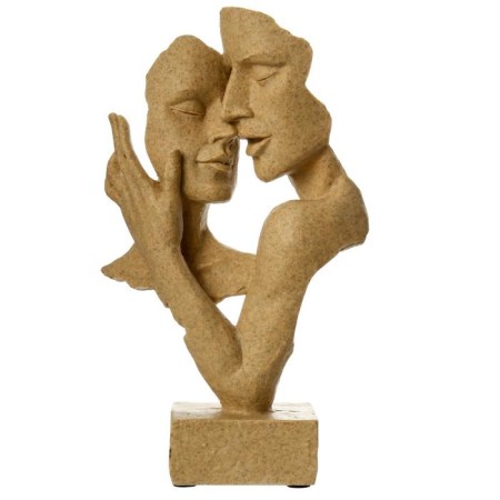 Souvenir Polystone "Kiss" Sand 30x7.5x18 cm-4