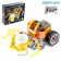 Designer radio-controlled "robot-captator 2 in 1", 139 parts