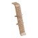 Skirting tier connector 70mm "decoration", 211 oak rustic