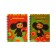 Note book A6 96 sheets on the crest, multi-bullets "Cheburashka", solid cover, glossy lamination