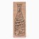Gift package for a bottle, packaging, “Truth in wine”, 36 x 13 x 10 cm