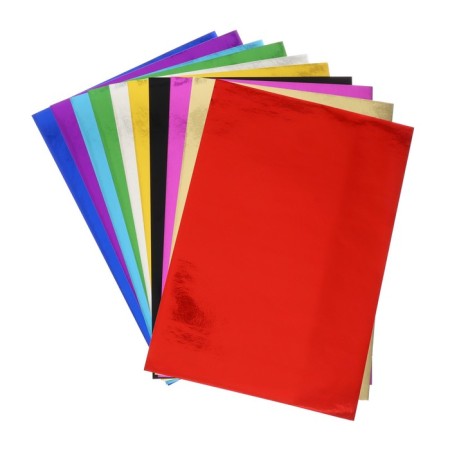 Color foil A4, 10 sheets, 10 colors-1