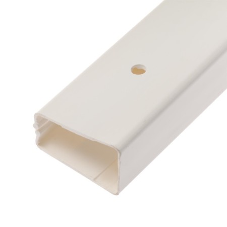 Ufakor cable channel, 40x25 mm, l = 2000 mm, white
