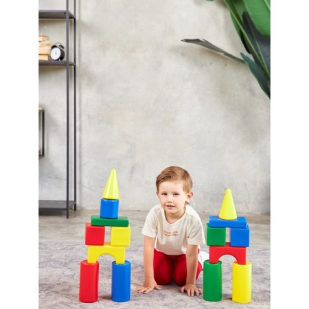 Set of cubes 3 "Construction", 19 elements-5