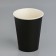 Paper glass "Black" 350 ml, diameter 90 mm