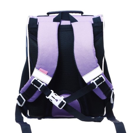 School standard, 33 x 25 x 13 cm, Grizzly RAM-384, + bag for shoes, black/turquoise-4