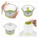 Grinker KitFort KT-3050-2, plastic, 400 watts, 1.5 l, 2 speeds, white-site
