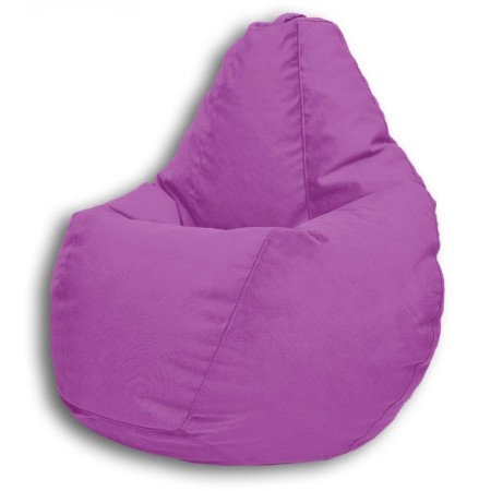 The hand-bag “Pear” is positive Real a, size l, diameter 80 cm, height 100 cm, velor, pink color-1