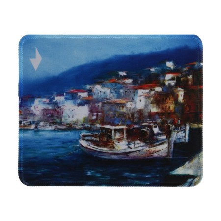 Gembird MP -ART2, 220X180X2 mm mouse mat, drawing - city