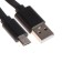 Cable MaxVI MC -01F, MicroUSB - USB, 2 A, 1 m, PVC braid, flat, black